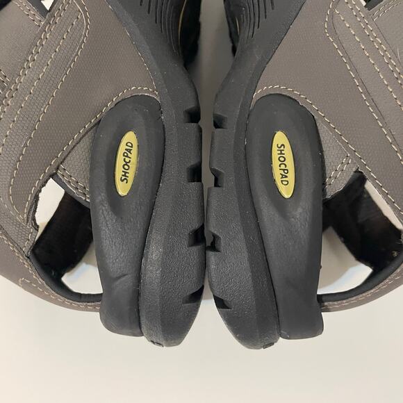 Teva Men\'s Forebay Fisherman Sport Sandals sz 12 Gray Brown main image 5